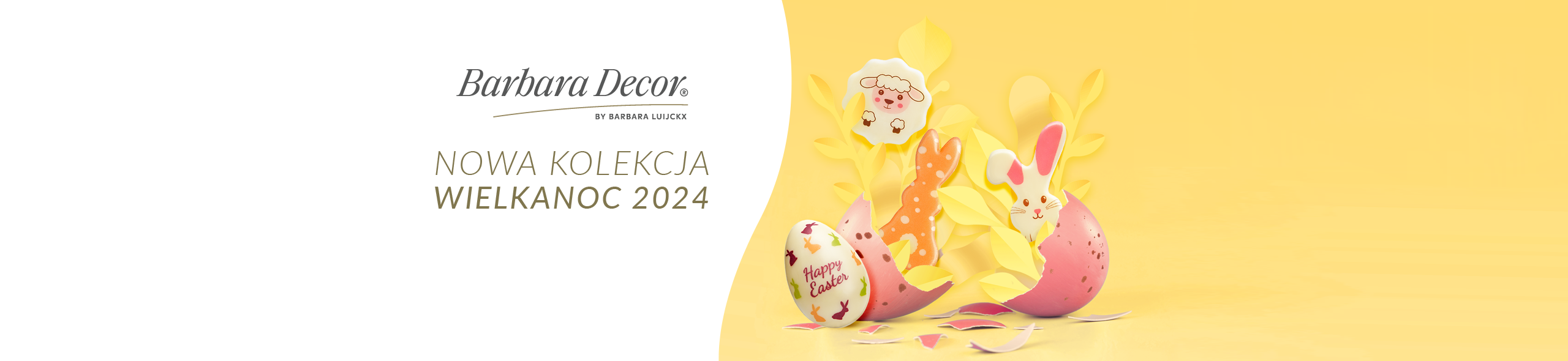 Nowa czekoladowa kolekcja na Wielkanoc by Barbara Decor