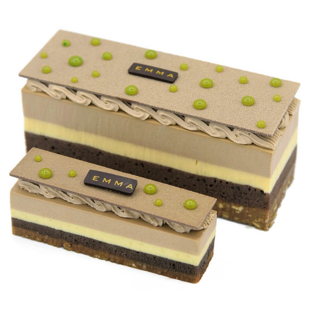 MILK CHOCOLATE & LIME ENTREMET