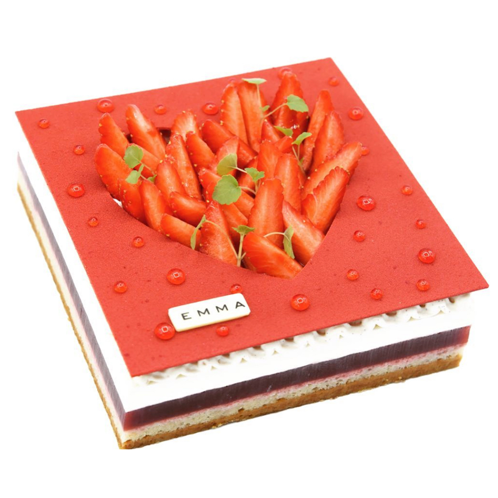 STRAWBERRY ALMOND ENTREMET