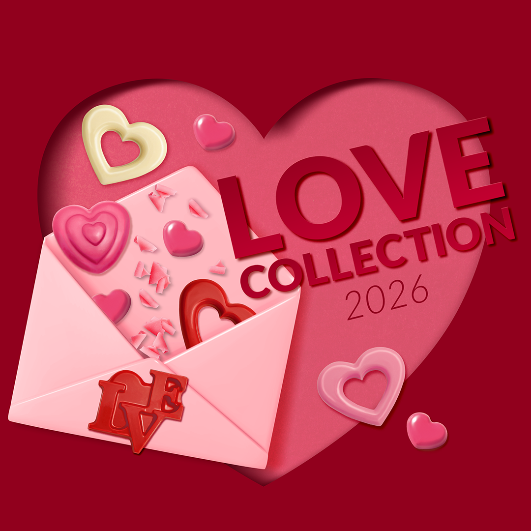 Love collections dekoracje, serca z czekolady