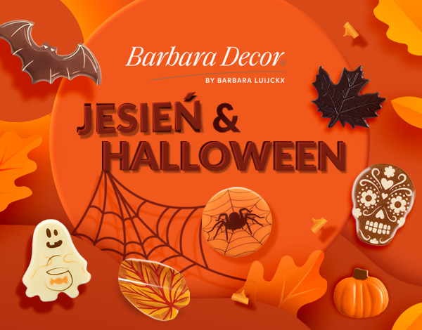 Dekoracje czekoladowe na Halloween mobile