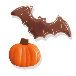 Halloween - czekoladowe dekoracje